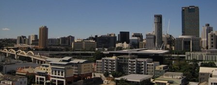 Brisbane... vista da sacada!