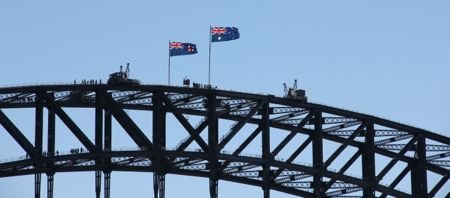 Escalando a Sydney Harbour Bridge