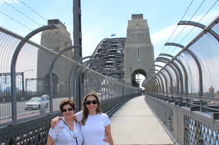 Caminhando pela Sydney Harbour Bridge
