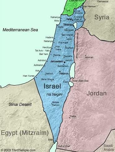 mapa jerusalem